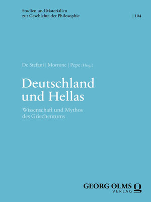cover image of Deutschland und Hellas